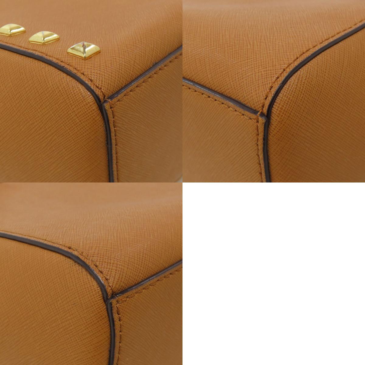 MICHAEL MICHAEL KORS Studs 2WAY Handbag Leather Ladies [Used]