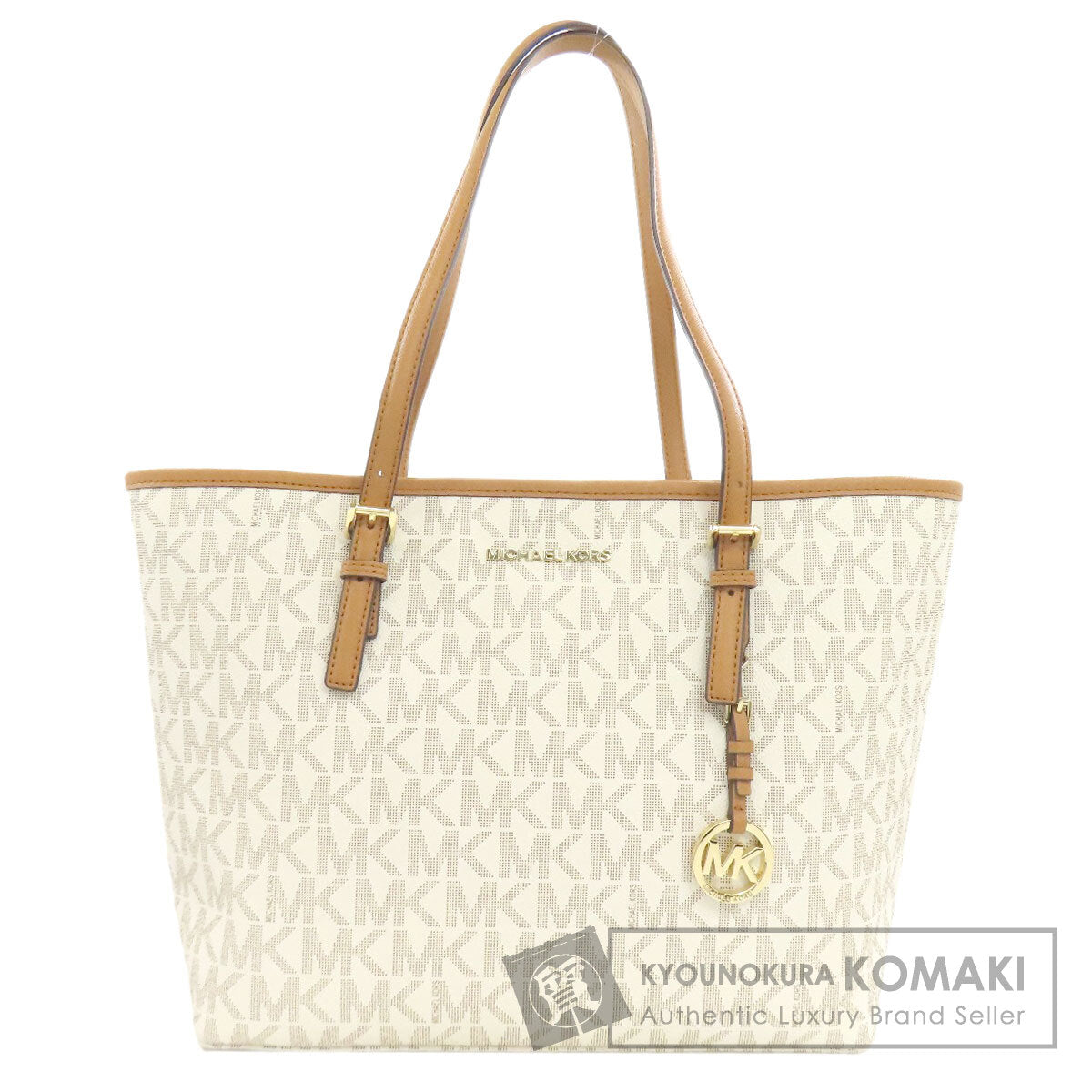 Michael Kors MK signature Tote Bag PVC Ladies [Used]