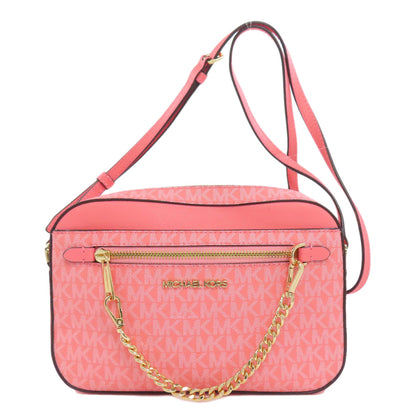 Michael Kors MK signature Shoulder Bag PVC Ladies [Used]