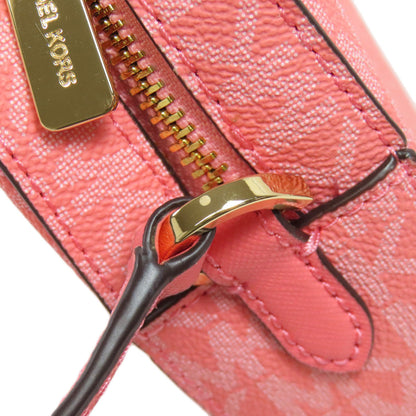 Michael Kors MK signature Shoulder Bag PVC Ladies [Used]