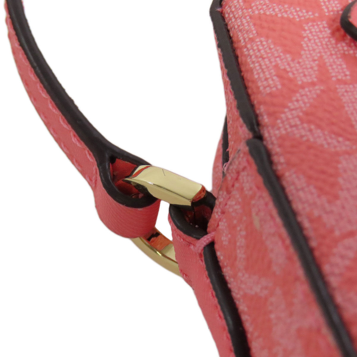 Michael Kors MK signature Shoulder Bag PVC Ladies [Used]