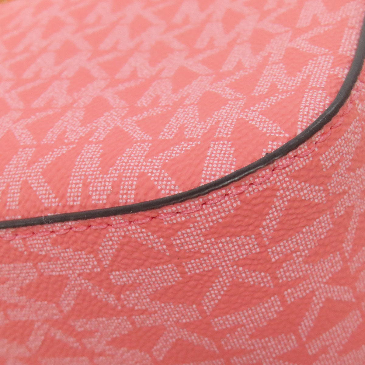 Michael Kors MK signature Shoulder Bag PVC Ladies [Used]