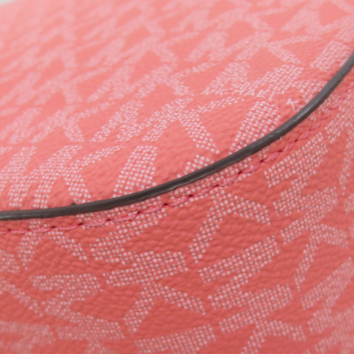 Michael Kors MK signature Shoulder Bag PVC Ladies [Used]