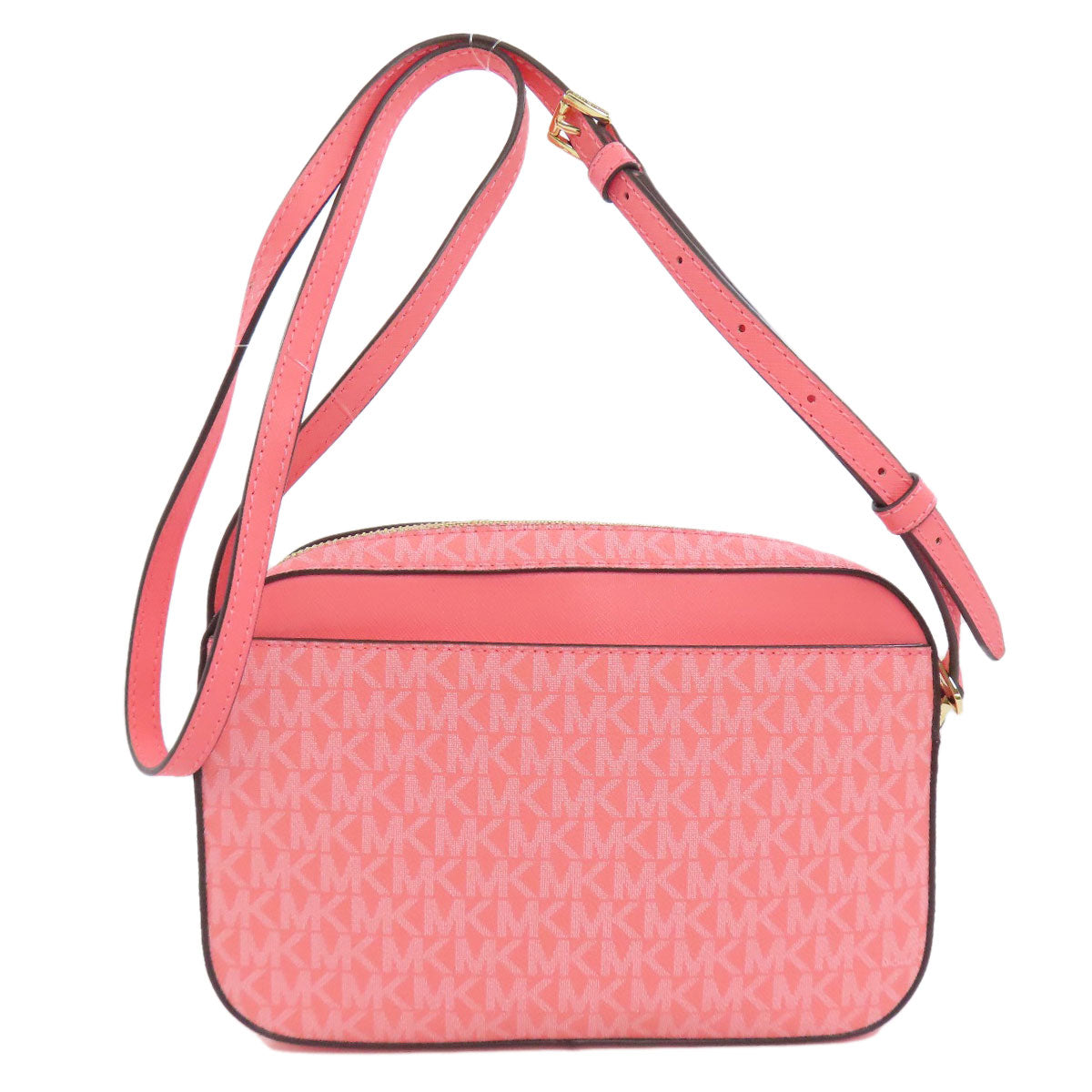 Michael Kors MK signature Shoulder Bag PVC Ladies [Used]