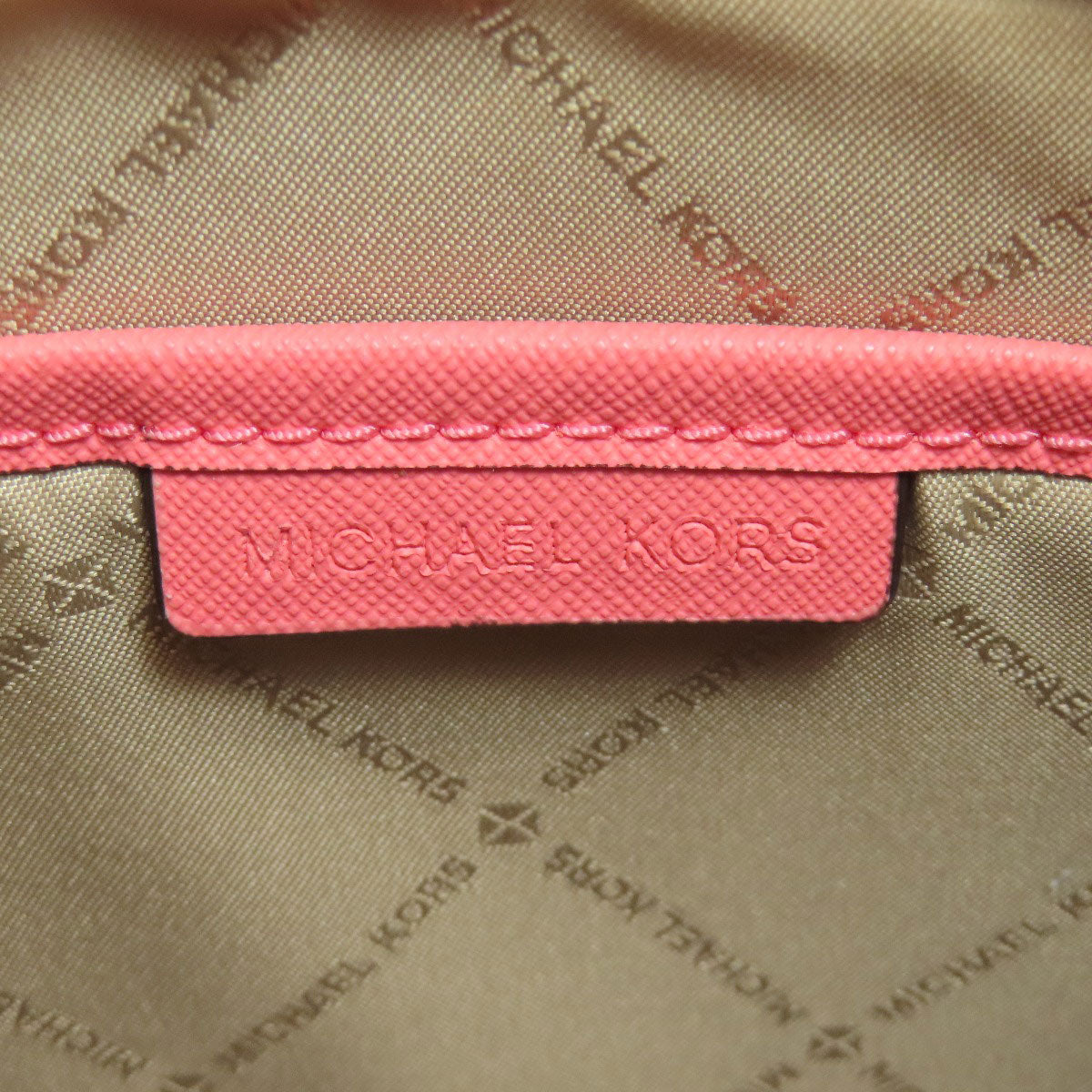 Michael Kors MK signature Shoulder Bag PVC Ladies [Used]