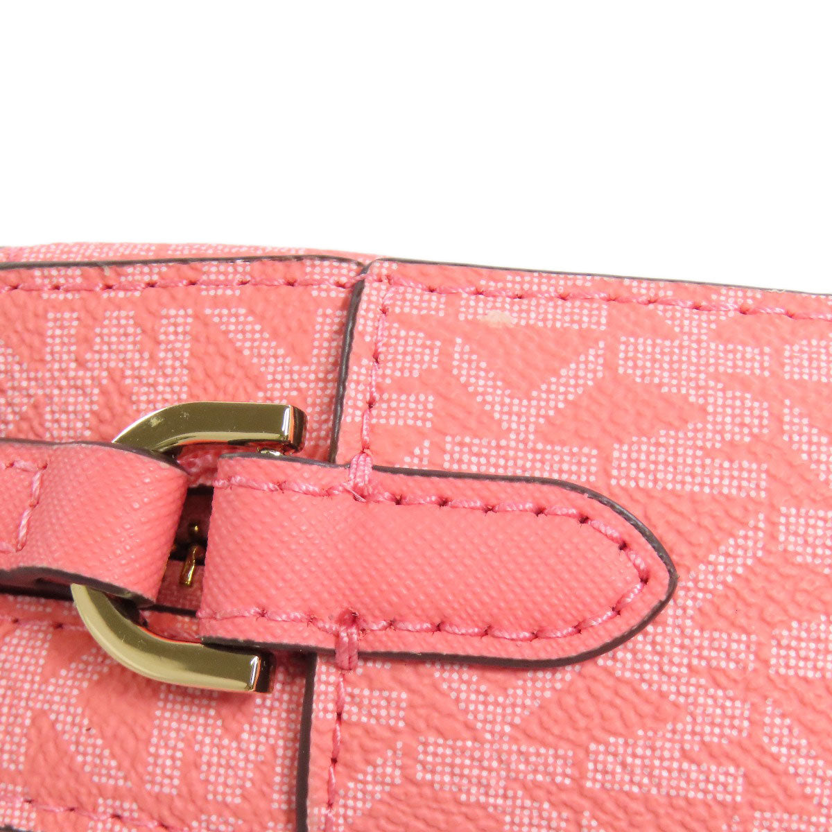 Michael Kors MK signature Shoulder Bag PVC Ladies [Used]