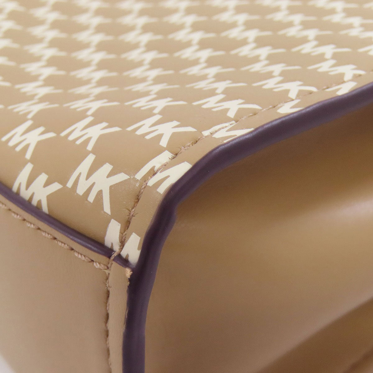 Michael Kors MK signature Shoulder Bag Leather Ladies [Used]