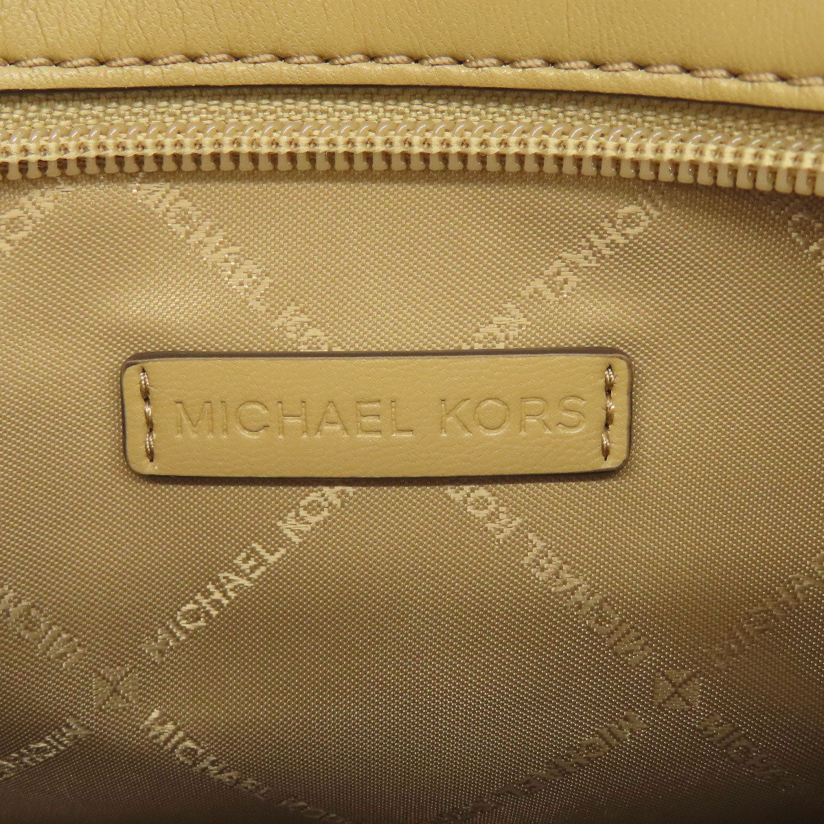 Michael Kors MK signature Shoulder Bag Leather Ladies [Used]