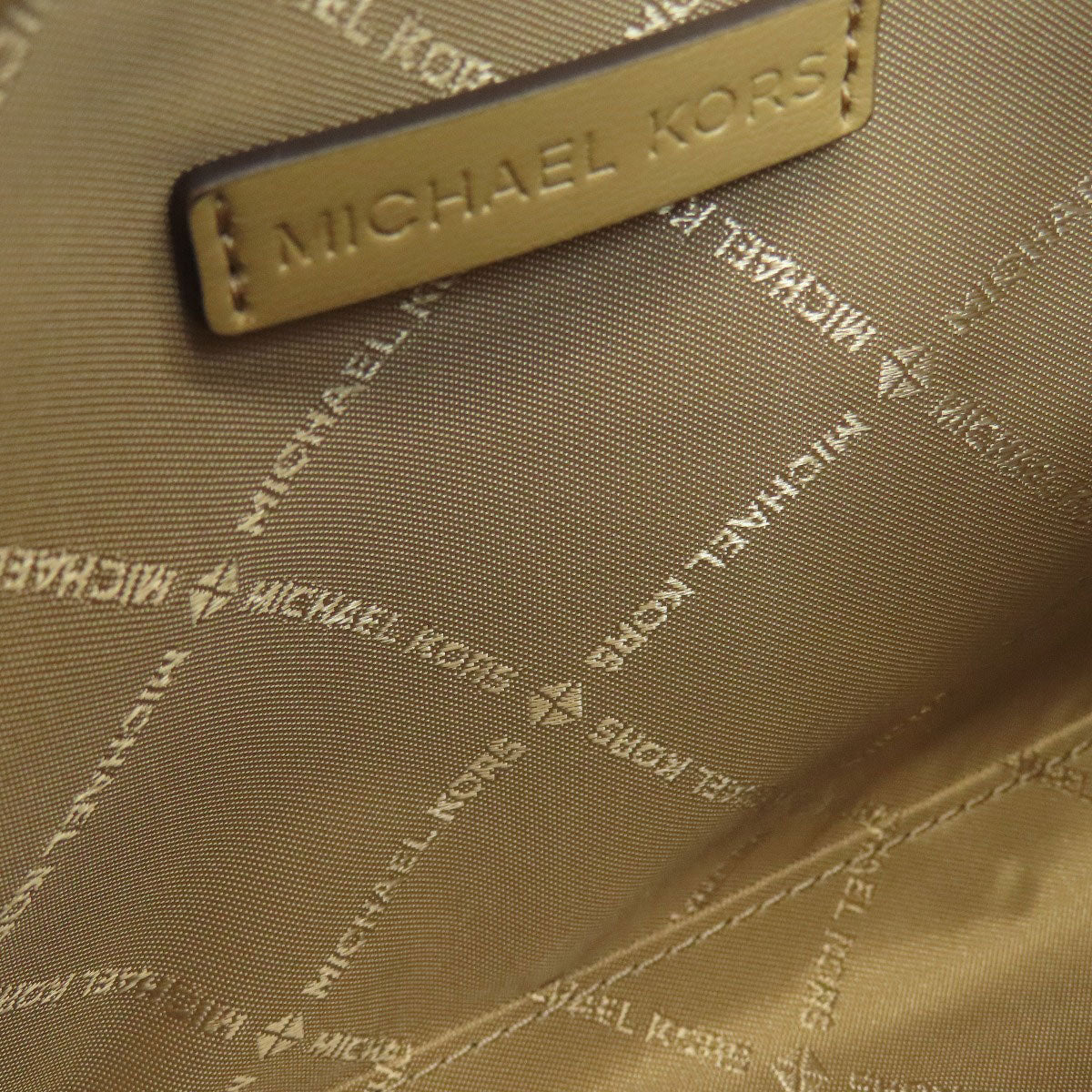 Michael Kors MK signature Shoulder Bag Leather Ladies [Used]