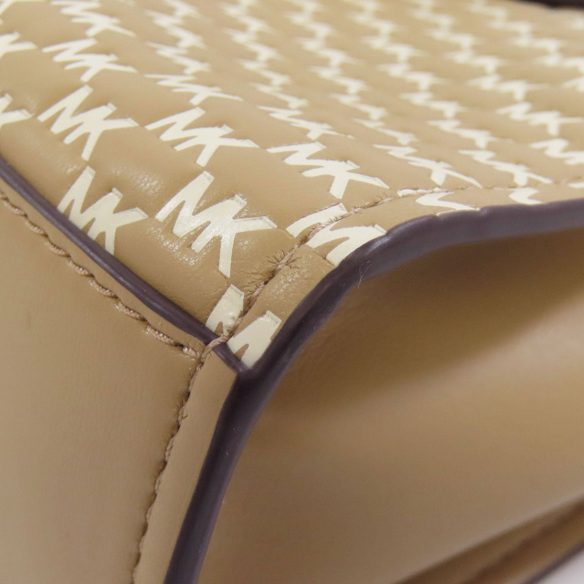 Michael Kors MK signature Shoulder Bag Leather Ladies [Used]