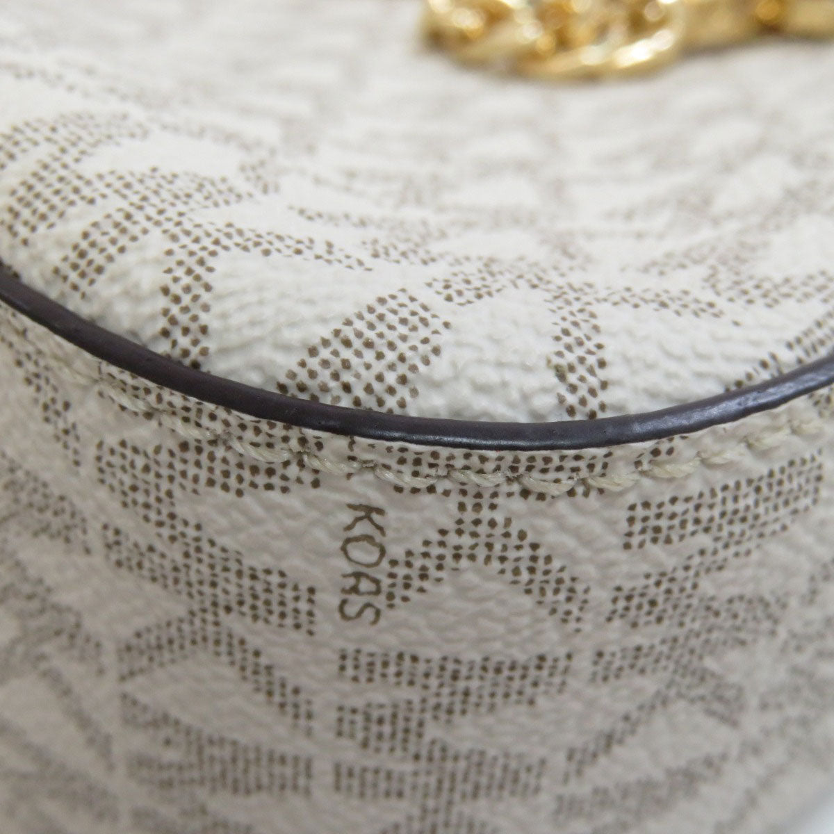 Michael Kors MK signature Shoulder Bag PVC Ladies [Used]