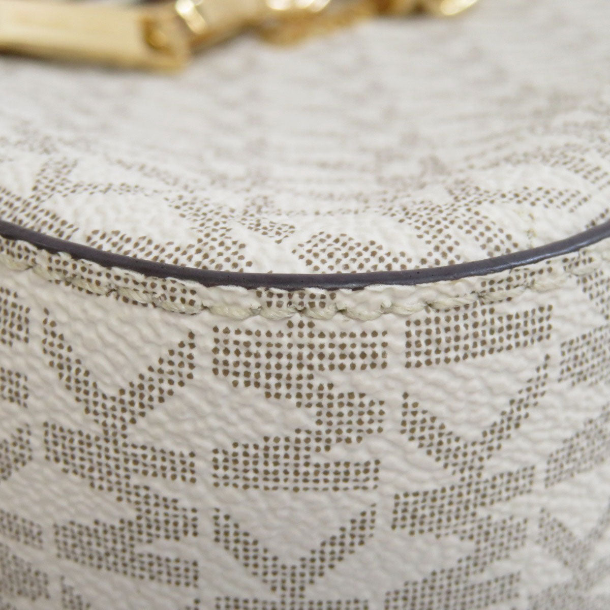 Michael Kors MK signature Shoulder Bag PVC Ladies [Used]