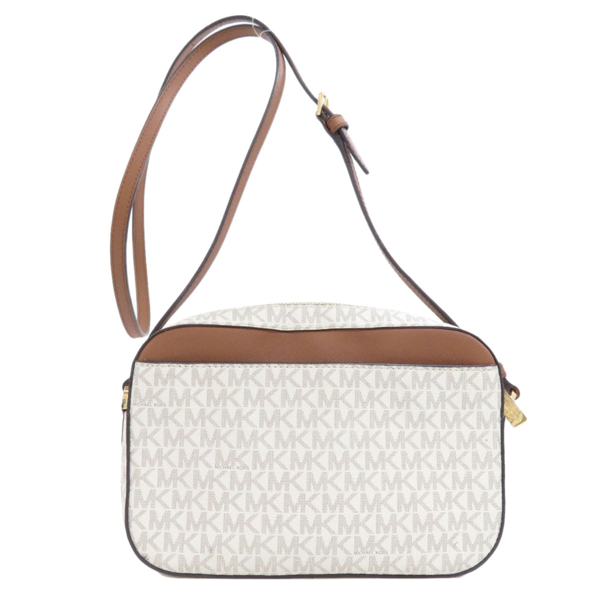 Michael Kors MK signature Shoulder Bag PVC Ladies [Used]