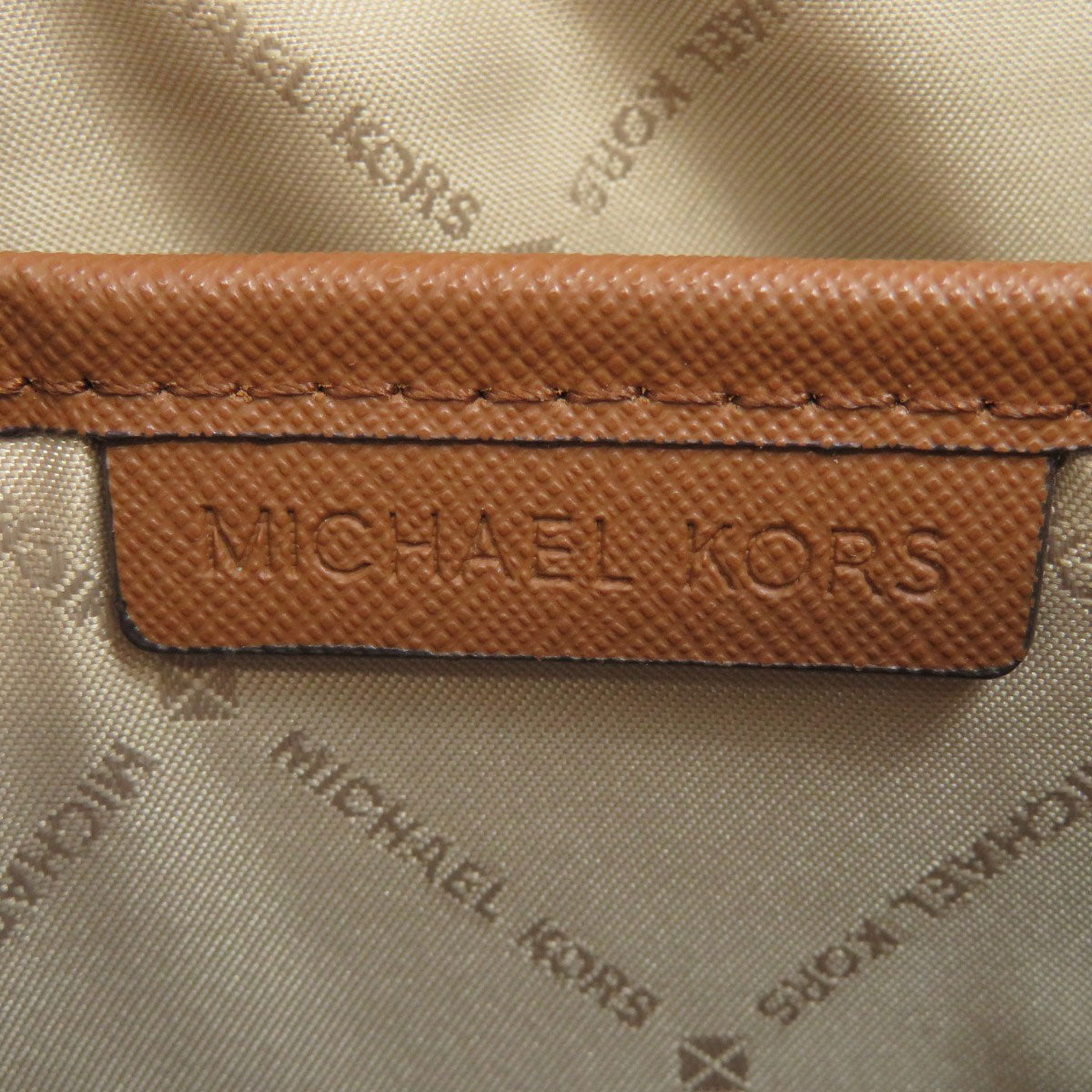 Michael Kors MK signature Shoulder Bag PVC Ladies [Used]
