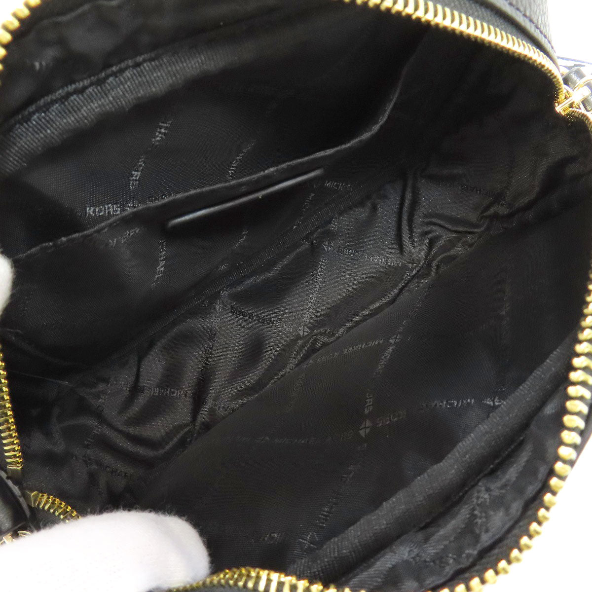 Michael Kors logo Shoulder Bag Leather Ladies [Used]