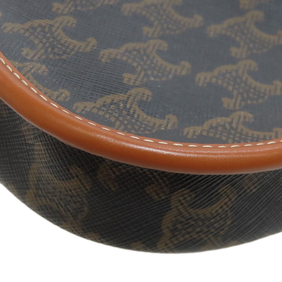 CELINE Triomphe Shoulder Bag PVC Ladies [Used]