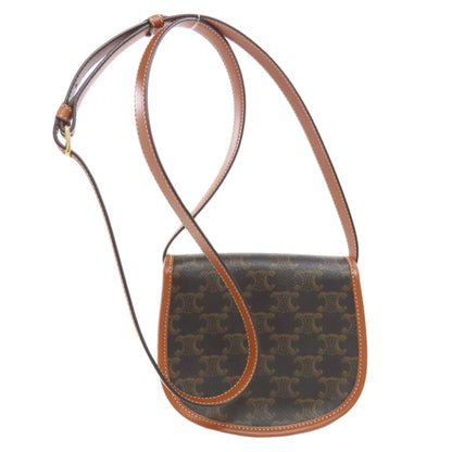 CELINE Triomphe Shoulder Bag PVC Ladies [Used]