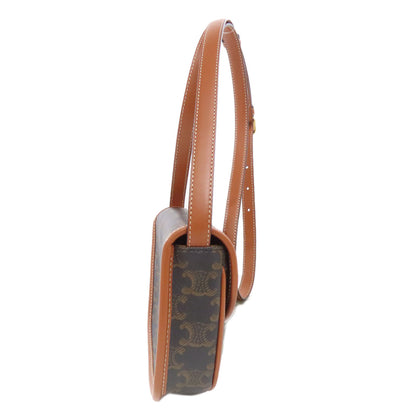 CELINE Triomphe Shoulder Bag PVC Ladies [Used]