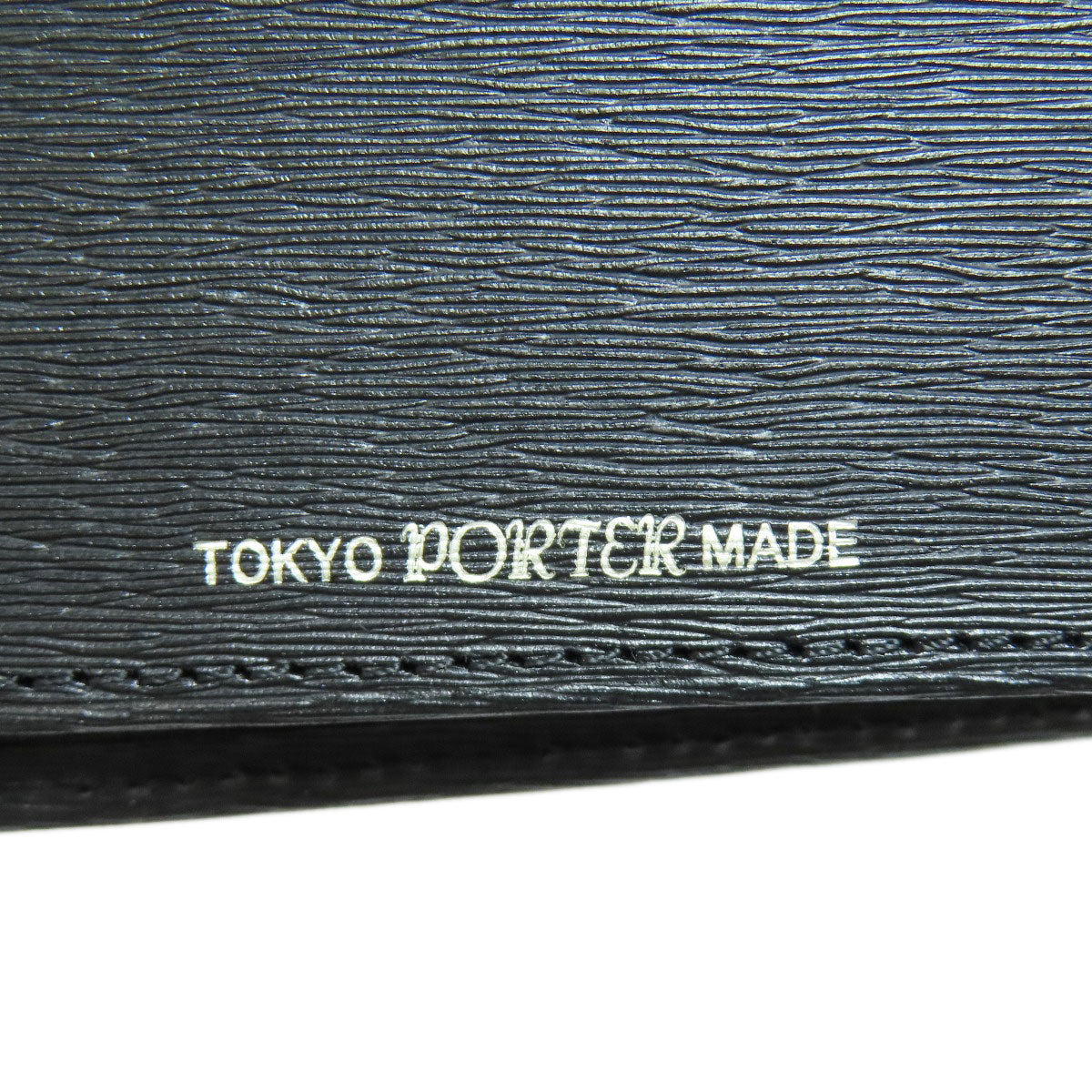 PORTER   Bifold Wallet with Coin Pocket logo Leather Ladies