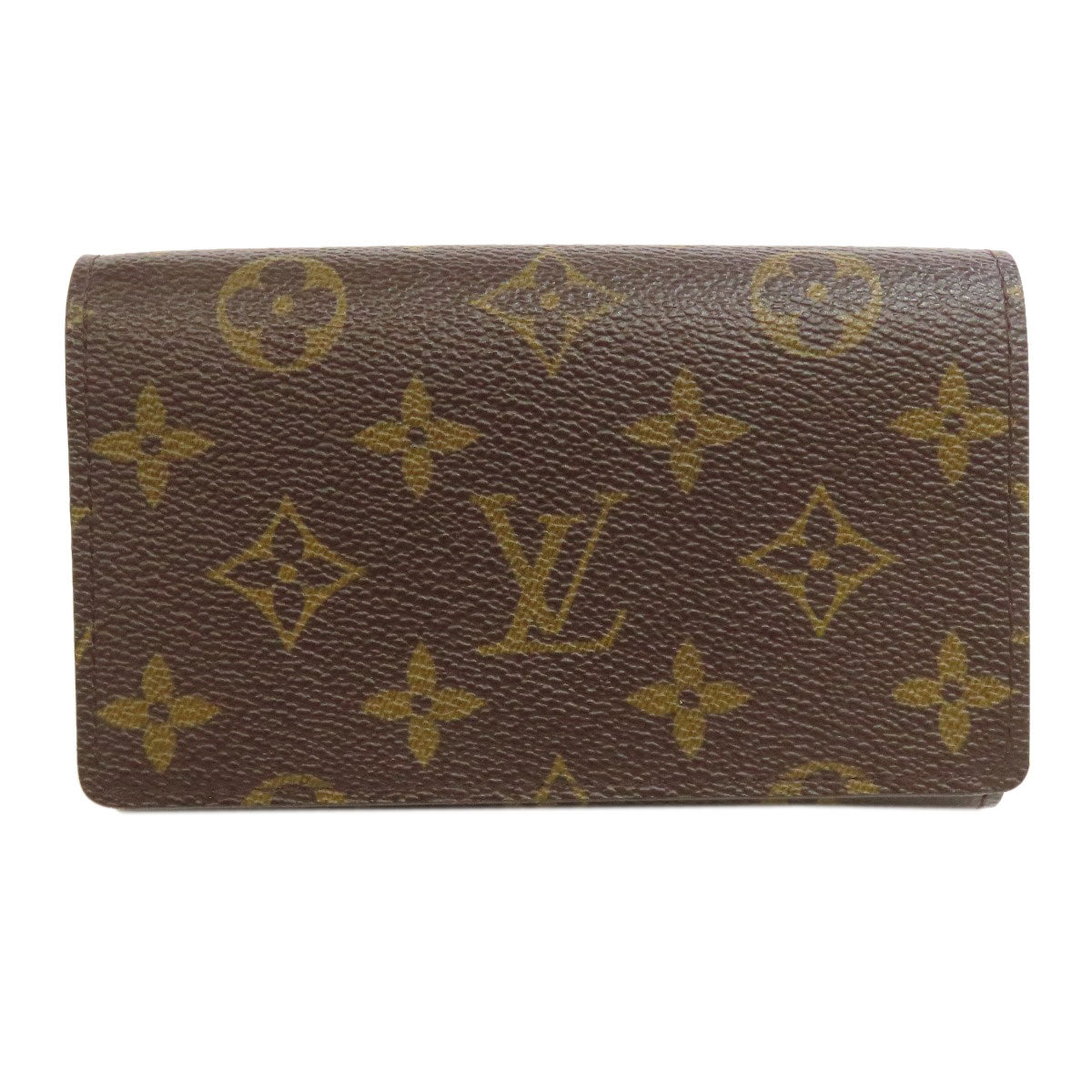 LOUIS VUITTON M61736 Portefeiulle ã» Tresol Bifold Wallet with Coin Pocket Monogram canvas Ladies [Used]