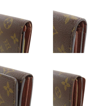 LOUIS VUITTON M61736 Portefeiulle ã» Tresol Bifold Wallet with Coin Pocket Monogram canvas Ladies [Used]