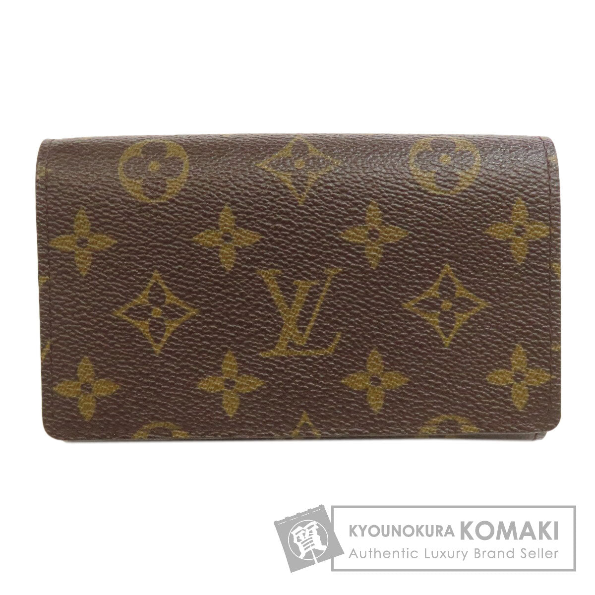 LOUIS VUITTON M61736 Portefeiulle ã» Tresol Bifold Wallet with Coin Pocket Monogram canvas Ladies [Used]