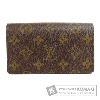LOUIS VUITTON M61736 Portefeiulle ã» Tresol Bifold Wallet with Coin Pocket Monogram canvas Ladies [Used]