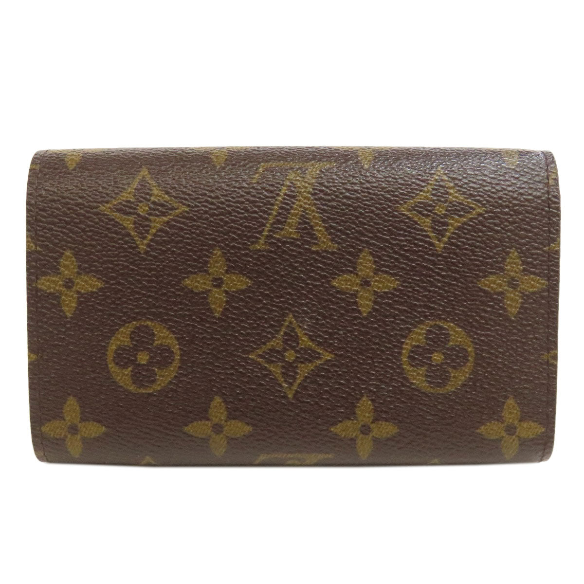 LOUIS VUITTON M61736 Portefeiulle ã» Tresol Bifold Wallet with Coin Pocket Monogram canvas Ladies [Used]