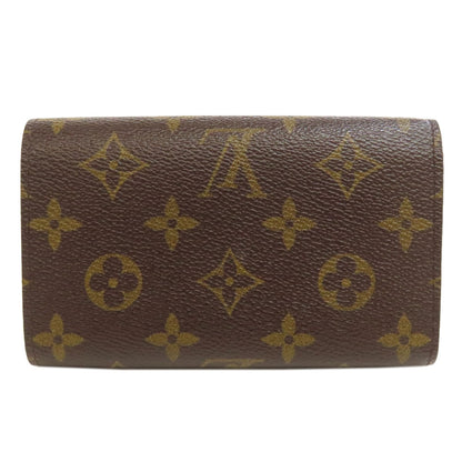 LOUIS VUITTON M61736 Portefeiulle ã» Tresol Bifold Wallet with Coin Pocket Monogram canvas Ladies [Used]