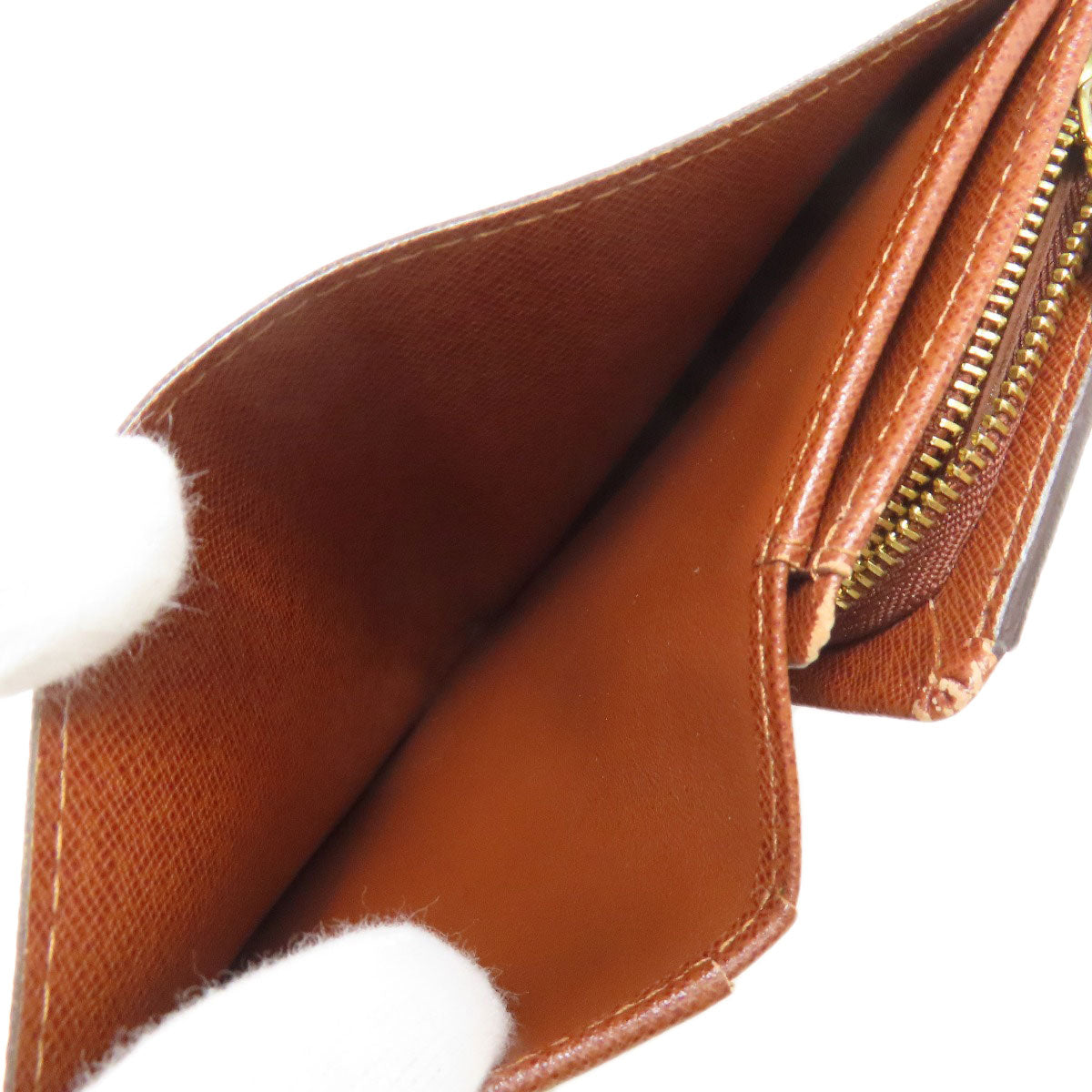 LOUIS VUITTON M61736 Portefeiulle ã» Tresol Bifold Wallet with Coin Pocket Monogram canvas Ladies [Used]