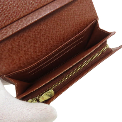 LOUIS VUITTON M61736 Portefeiulle ã» Tresol Bifold Wallet with Coin Pocket Monogram canvas Ladies [Used]