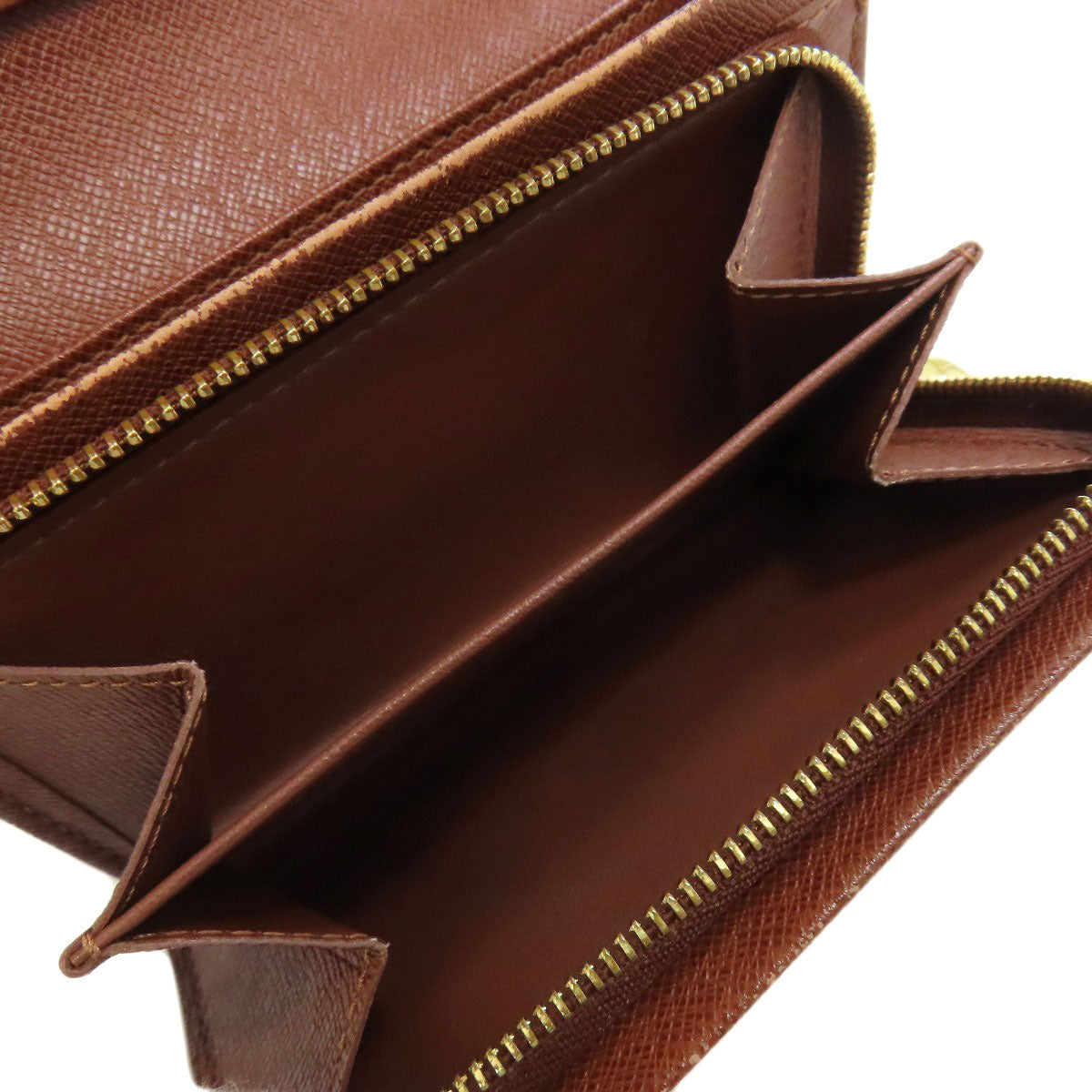 LOUIS VUITTON M61736 Portefeiulle ã» Tresol Bifold Wallet with Coin Pocket Monogram canvas Ladies [Used]