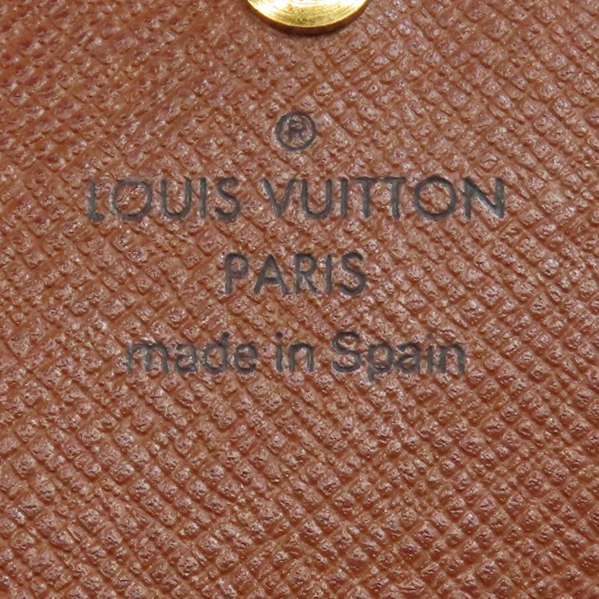 LOUIS VUITTON M61736 Portefeiulle ã» Tresol Bifold Wallet with Coin Pocket Monogram canvas Ladies [Used]