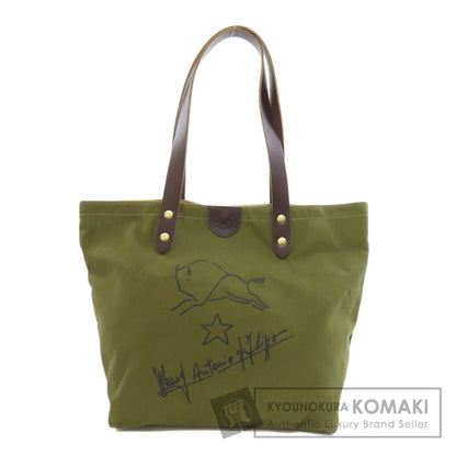 IL BISONTE   Tote Bag logo Canvas Ladies