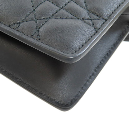 CHRISTIAN DIOR Lady Dior Millie 2WAY Handbag Calf Ladies [Used]