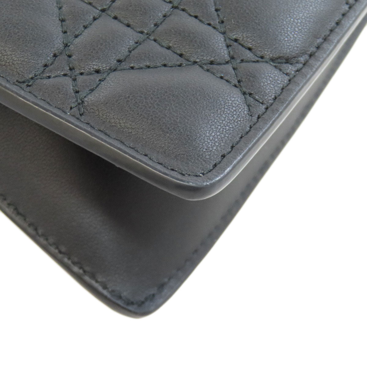 CHRISTIAN DIOR Lady Dior Millie 2WAY Handbag Calf Ladies [Used]