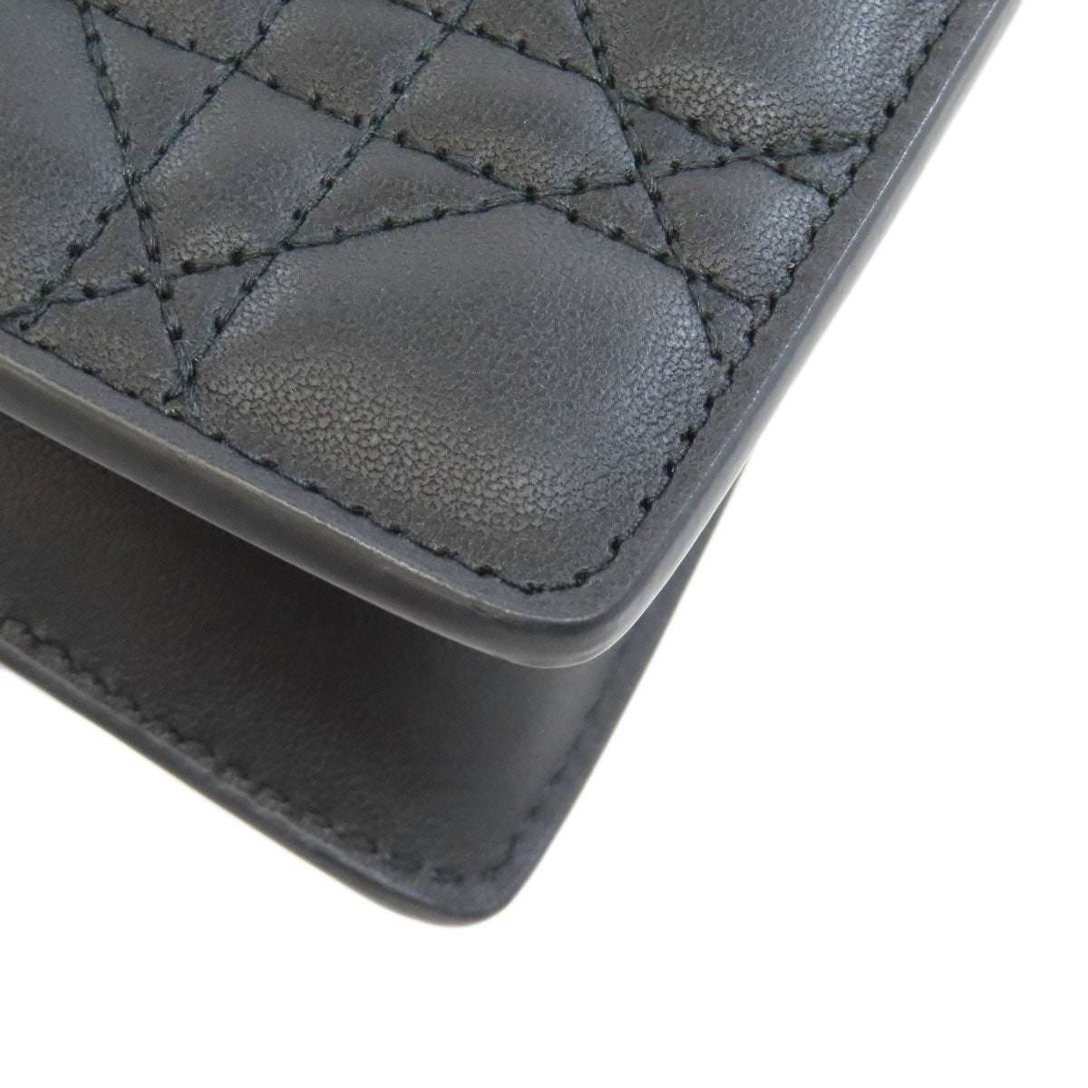 CHRISTIAN DIOR Lady Dior Millie 2WAY Handbag Calf Ladies [Used]