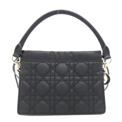 CHRISTIAN DIOR Lady Dior Millie 2WAY Handbag Calf Ladies [Used]