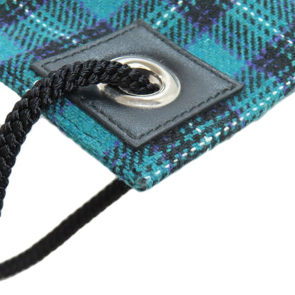 Jimmy Choo Knapsack Checkpattern Logo Studs Backpack Â· Daypack Canvas Ladies [Used]