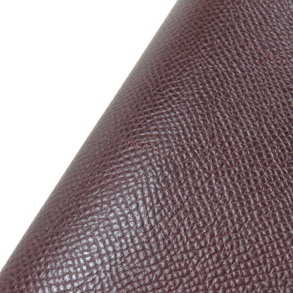 HERMES Azap Silk In SilverHardware Long wallet (with coin pocket) Epsom Ladies [Used]