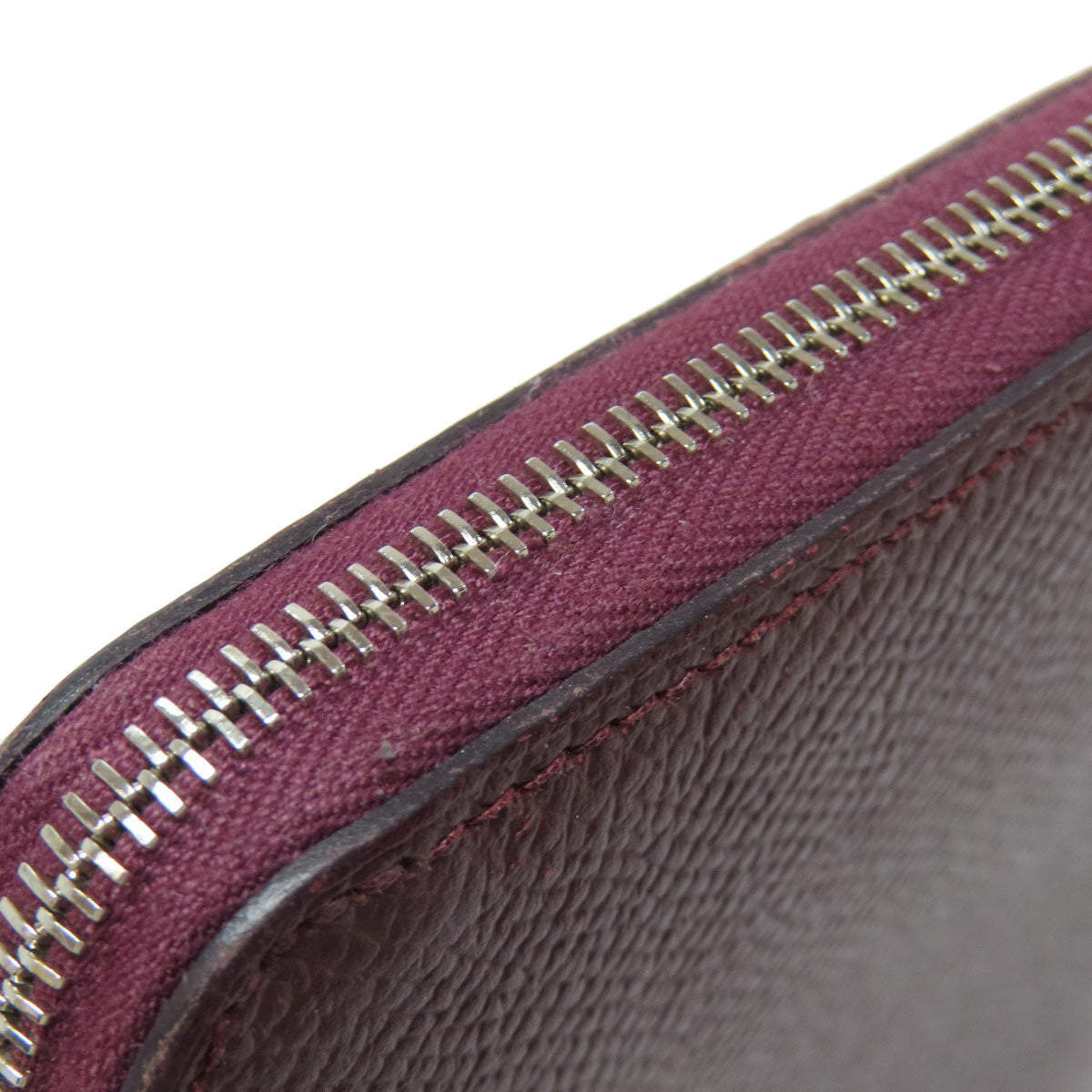 HERMES Azap Silk In SilverHardware Long wallet (with coin pocket) Epsom Ladies [Used]