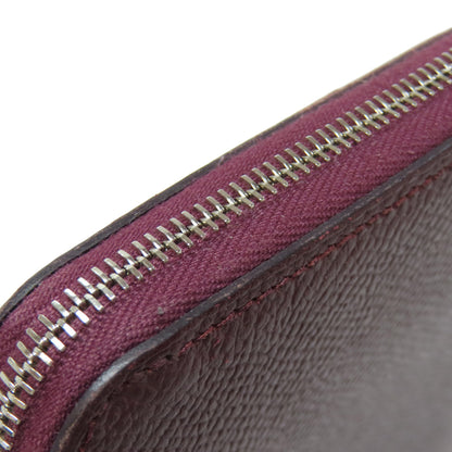 HERMES Azap Silk In SilverHardware Long wallet (with coin pocket) Epsom Ladies [Used]