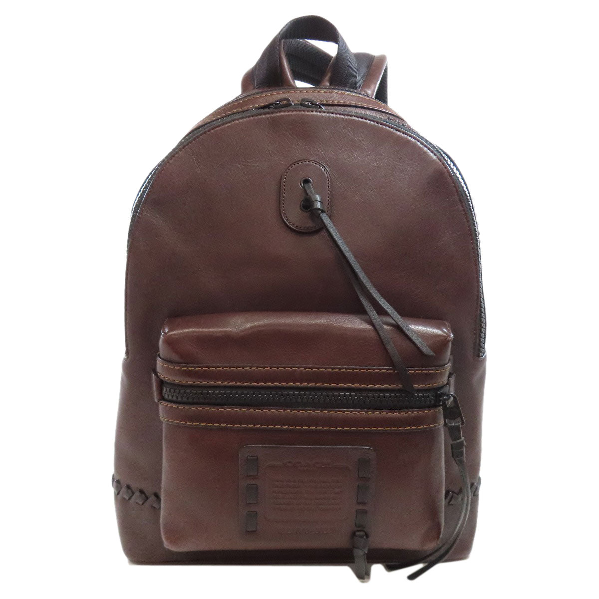 COACH 36229 Academy Backpack with Whipstitch Backpack Â· Daypack Leather Ladies [Used]