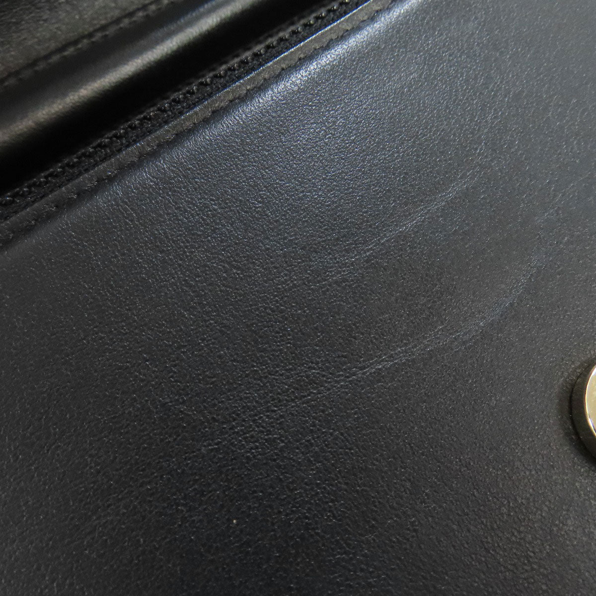 CHANEL Chain Wallet Boy Chanel GoldHardware Long wallet (with coin pocket) Grained Calfskin Skin Ladies [Used]