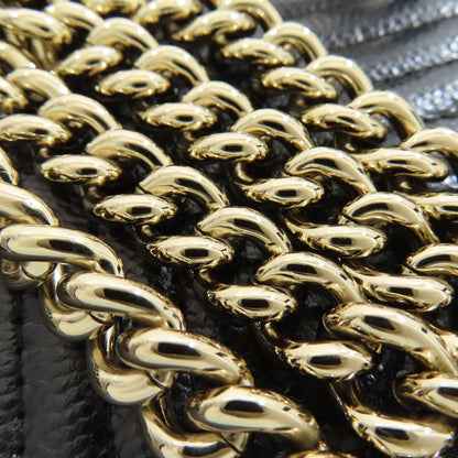 CHANEL Chain Wallet Boy Chanel GoldHardware Long wallet (with coin pocket) Grained Calfskin Skin Ladies [Used]