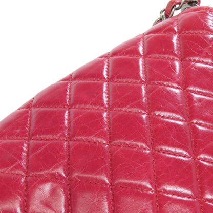 CHANEL ChainShoulder Boy Chanel SilverHardware Shoulder Bag Calf Ladies [Used]