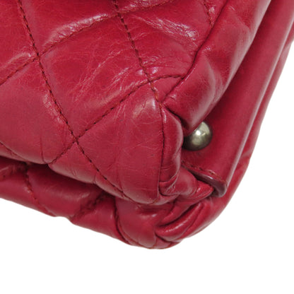 CHANEL ChainShoulder Boy Chanel SilverHardware Shoulder Bag Calf Ladies [Used]