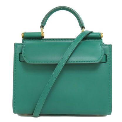 Dolce&Gabbana Sicily 62 2WAY Handbag Leather Ladies [Used]
