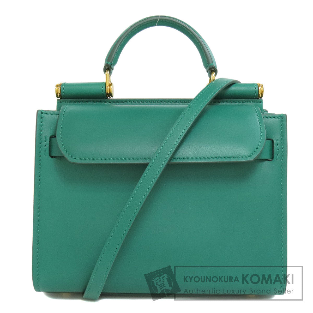 Dolce&Gabbana Sicily 62 2WAY Handbag Leather Ladies [Used]
