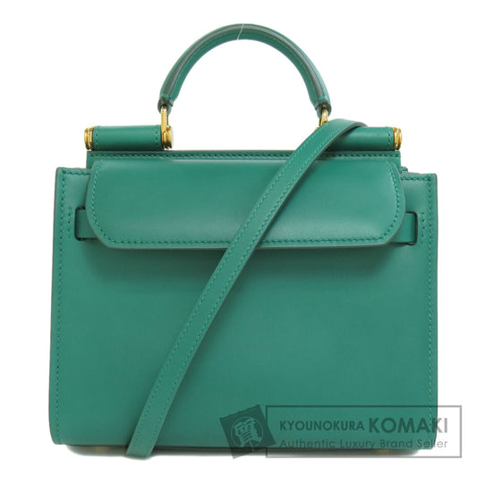 Dolce&Gabbana Sicily 62 2WAY Handbag Leather Ladies [Used]